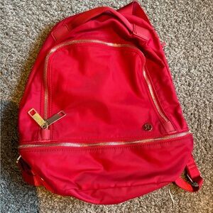lululemon athletica Red Backpack